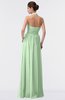 ColsBM Allie Light Green Modest A-line Backless Floor Length Pleated Bridesmaid Dresses
