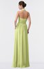 ColsBM Allie Lime Sherbet Modest A-line Backless Floor Length Pleated Bridesmaid Dresses