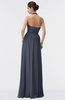ColsBM Allie Nightshadow Blue Modest A-line Backless Floor Length Pleated Bridesmaid Dresses