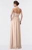 ColsBM Allie Peach Puree Modest A-line Backless Floor Length Pleated Bridesmaid Dresses