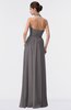 ColsBM Allie Ridge Grey Modest A-line Backless Floor Length Pleated Bridesmaid Dresses