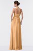 ColsBM Allie Salmon Buff Modest A-line Backless Floor Length Pleated Bridesmaid Dresses