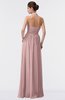 ColsBM Allie Silver Pink Modest A-line Backless Floor Length Pleated Bridesmaid Dresses