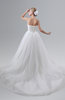 ColsBM Joslyn White Gorgeous Church Sleeveless Backless Chapel Train Lace Bridal Gowns