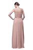 ColsBM Shirley Blush Pink Elegant A-line Spaghetti Sleeveless Flower Prom Dresses