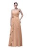 ColsBM Shirley Burnt Orange Elegant A-line Spaghetti Sleeveless Flower Prom Dresses