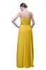 ColsBM Shirley Lemon Curry Elegant A-line Spaghetti Sleeveless Flower Prom Dresses