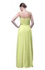 ColsBM Shirley Lime Sherbet Elegant A-line Spaghetti Sleeveless Flower Prom Dresses