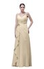 ColsBM Shirley Novelle Peach Elegant A-line Spaghetti Sleeveless Flower Prom Dresses