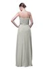 ColsBM Shirley Platinum Elegant A-line Spaghetti Sleeveless Flower Prom Dresses