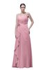 ColsBM Shirley Rosebloom Elegant A-line Spaghetti Sleeveless Flower Prom Dresses