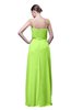 ColsBM Shirley Sharp Green Elegant A-line Spaghetti Sleeveless Flower Prom Dresses