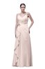 ColsBM Shirley Silver Peony Elegant A-line Spaghetti Sleeveless Flower Prom Dresses