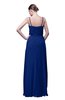 ColsBM Shirley Sodalite Blue Elegant A-line Spaghetti Sleeveless Flower Prom Dresses