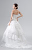 ColsBM Celeste White Cinderella Church A-line Sleeveless Zip up Floor Length Plus Size Bridal Gowns