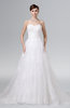 ColsBM Amira Cream Glamorous Outdoor A-line Sweetheart Sleeveless Lace up Chapel Train Plus Size Bridal Gowns