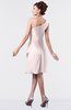 ColsBM Mallory Angel Wing Cute One Shoulder Zipper Knee Length Rhinestone Plus Size Bridesmaid Dresses