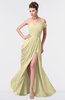 ColsBM Gwen Anise Flower Elegant A-line Strapless Sleeveless Backless Floor Length Plus Size Bridesmaid Dresses