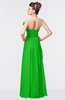 ColsBM Gwen Classic Green Elegant A-line Strapless Sleeveless Backless Floor Length Plus Size Bridesmaid Dresses