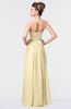 ColsBM Gwen Cornhusk Elegant A-line Strapless Sleeveless Backless Floor Length Plus Size Bridesmaid Dresses