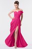 ColsBM Gwen Fandango Pink Elegant A-line Strapless Sleeveless Backless Floor Length Plus Size Bridesmaid Dresses