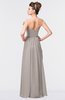 ColsBM Gwen Fawn Elegant A-line Strapless Sleeveless Backless Floor Length Plus Size Bridesmaid Dresses