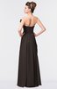 ColsBM Gwen Fudge Brown Elegant A-line Strapless Sleeveless Backless Floor Length Plus Size Bridesmaid Dresses