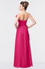 ColsBM Gwen Fuschia Elegant A-line Strapless Sleeveless Backless Floor Length Plus Size Bridesmaid Dresses
