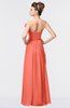 ColsBM Gwen Fusion Coral Elegant A-line Strapless Sleeveless Backless Floor Length Plus Size Bridesmaid Dresses