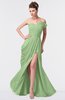 ColsBM Gwen Gleam Elegant A-line Strapless Sleeveless Backless Floor Length Plus Size Bridesmaid Dresses
