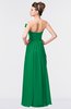 ColsBM Gwen Green Elegant A-line Strapless Sleeveless Backless Floor Length Plus Size Bridesmaid Dresses