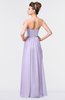 ColsBM Gwen Light Purple Elegant A-line Strapless Sleeveless Backless Floor Length Plus Size Bridesmaid Dresses