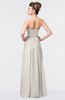 ColsBM Gwen Off White Elegant A-line Strapless Sleeveless Backless Floor Length Plus Size Bridesmaid Dresses