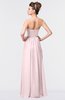 ColsBM Gwen Petal Pink Elegant A-line Strapless Sleeveless Backless Floor Length Plus Size Bridesmaid Dresses