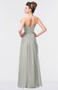 ColsBM Gwen Platinum Elegant A-line Strapless Sleeveless Backless Floor Length Plus Size Bridesmaid Dresses