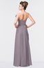 ColsBM Gwen Sea Fog Elegant A-line Strapless Sleeveless Backless Floor Length Plus Size Bridesmaid Dresses