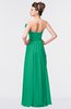 ColsBM Gwen Sea Green Elegant A-line Strapless Sleeveless Backless Floor Length Plus Size Bridesmaid Dresses