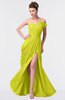 ColsBM Gwen Sulphur Spring Elegant A-line Strapless Sleeveless Backless Floor Length Plus Size Bridesmaid Dresses