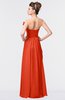 ColsBM Gwen Tangerine Tango Elegant A-line Strapless Sleeveless Backless Floor Length Plus Size Bridesmaid Dresses