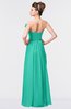 ColsBM Gwen Viridian Green Elegant A-line Strapless Sleeveless Backless Floor Length Plus Size Bridesmaid Dresses