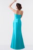 ColsBM Aria Blue Atoll Classic Trumpet Sleeveless Backless Floor Length Bridesmaid Dresses