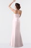 ColsBM Aria Blush Classic Trumpet Sleeveless Backless Floor Length Bridesmaid Dresses