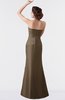 ColsBM Aria Brown Classic Trumpet Sleeveless Backless Floor Length Bridesmaid Dresses