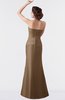 ColsBM Aria Cognac Classic Trumpet Sleeveless Backless Floor Length Bridesmaid Dresses