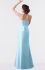 ColsBM Aria Cool Blue Classic Trumpet Sleeveless Backless Floor Length Bridesmaid Dresses