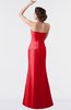 ColsBM Aria Fiery Red Classic Trumpet Sleeveless Backless Floor Length Bridesmaid Dresses