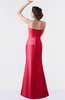 ColsBM Aria Geranium Classic Trumpet Sleeveless Backless Floor Length Bridesmaid Dresses