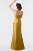ColsBM Aria Harvest Gold Classic Trumpet Sleeveless Backless Floor Length Bridesmaid Dresses