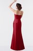 ColsBM Aria Haute Red Classic Trumpet Sleeveless Backless Floor Length Bridesmaid Dresses