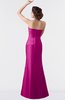 ColsBM Aria Hot Pink Classic Trumpet Sleeveless Backless Floor Length Bridesmaid Dresses